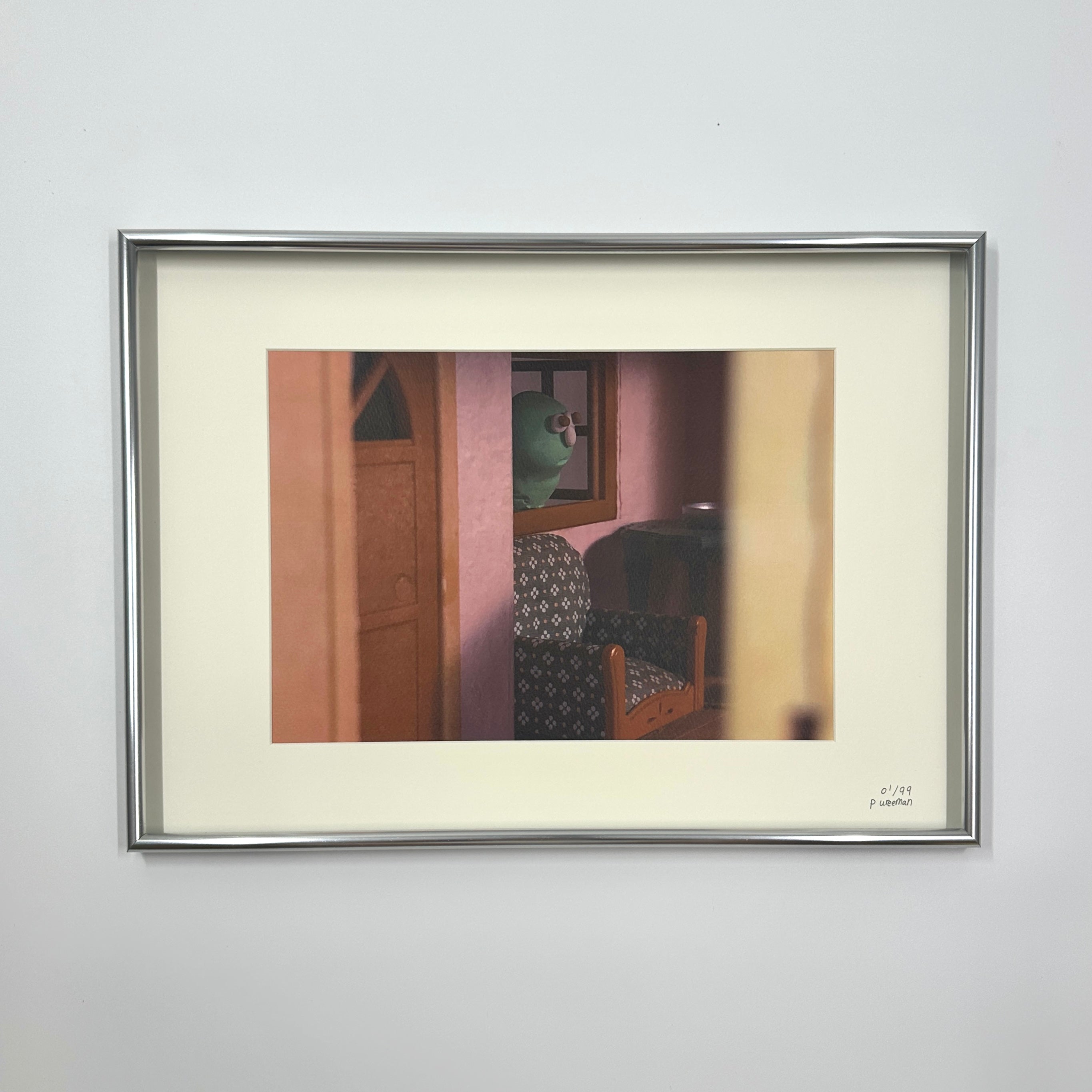 《失驚無神 (一)》”Out of the Dark (Vol.1)” Print with Aluminum Frame