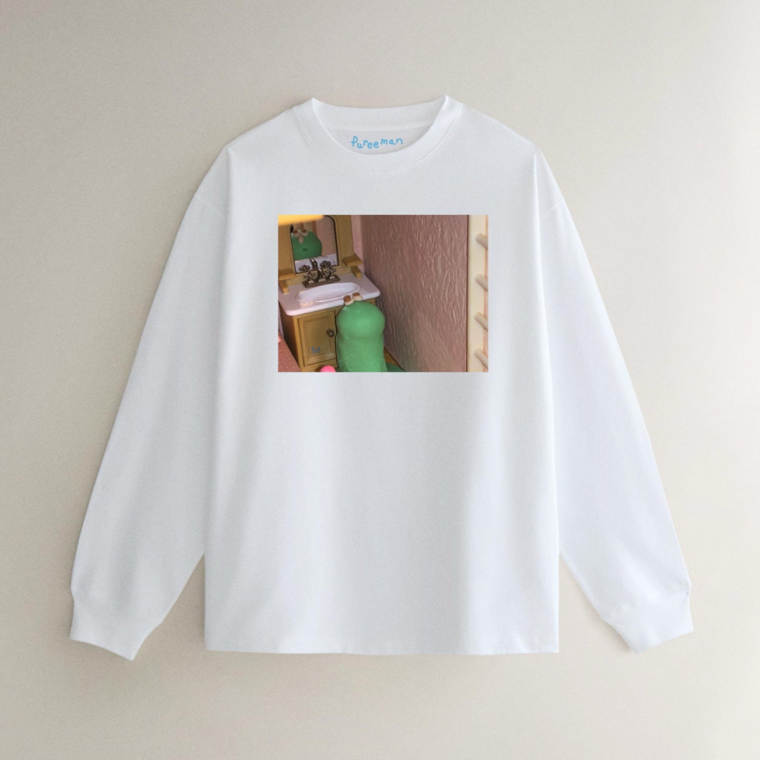 Pureeman with mirror’s long-sleeve shirt