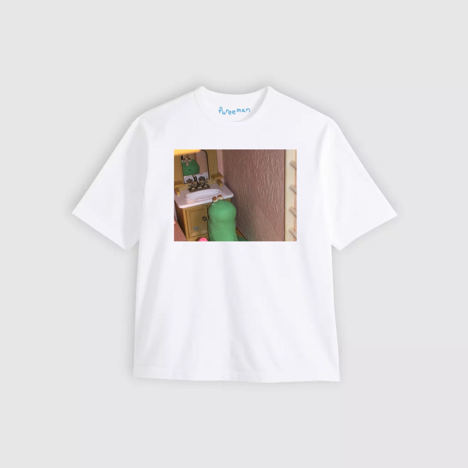Pureeman with mirror’s short-sleeve shirt