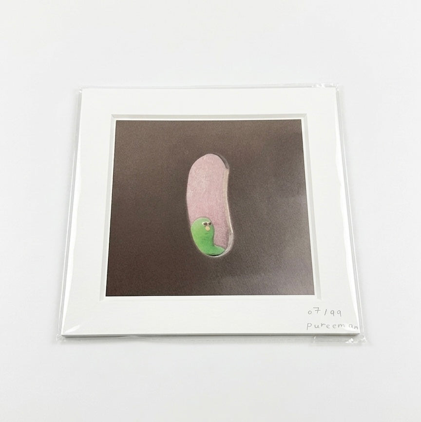 Print with paper frame《杰流人出場 (二)》”Pureeman Was Here (Vol.2)”
