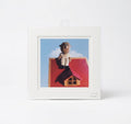 Print with paper frame《燈燈登凳》”Lamp Was Here”